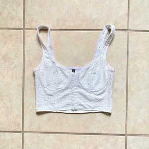 Corset Crop Tank